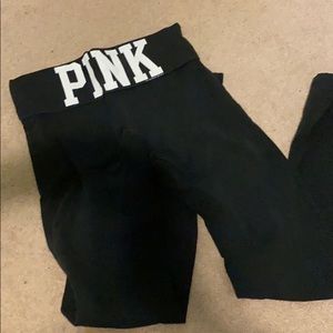 PINK bootcut yoga pants